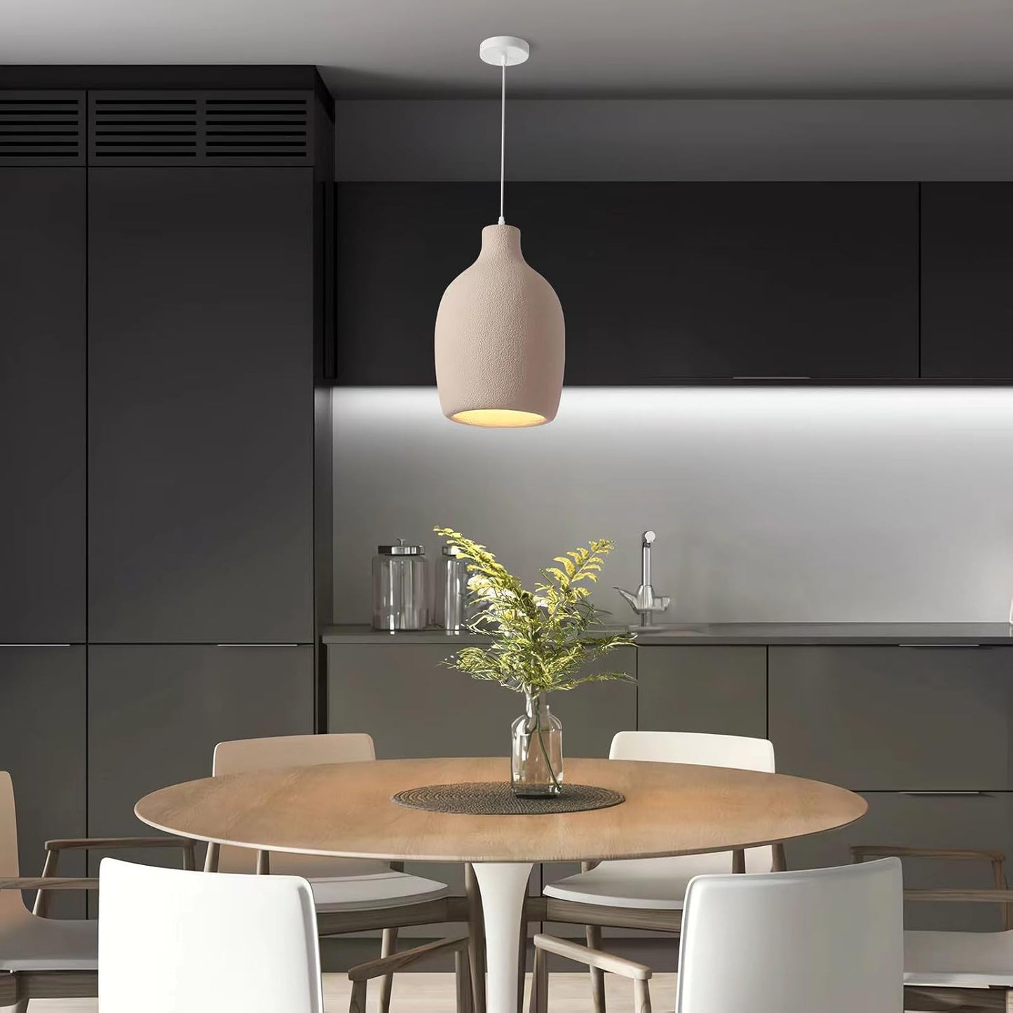 Modern Hanging Light, Kitchen Island Light, E27 Base, for Dining Room, Kitchen Island, Hallway, Restaurant