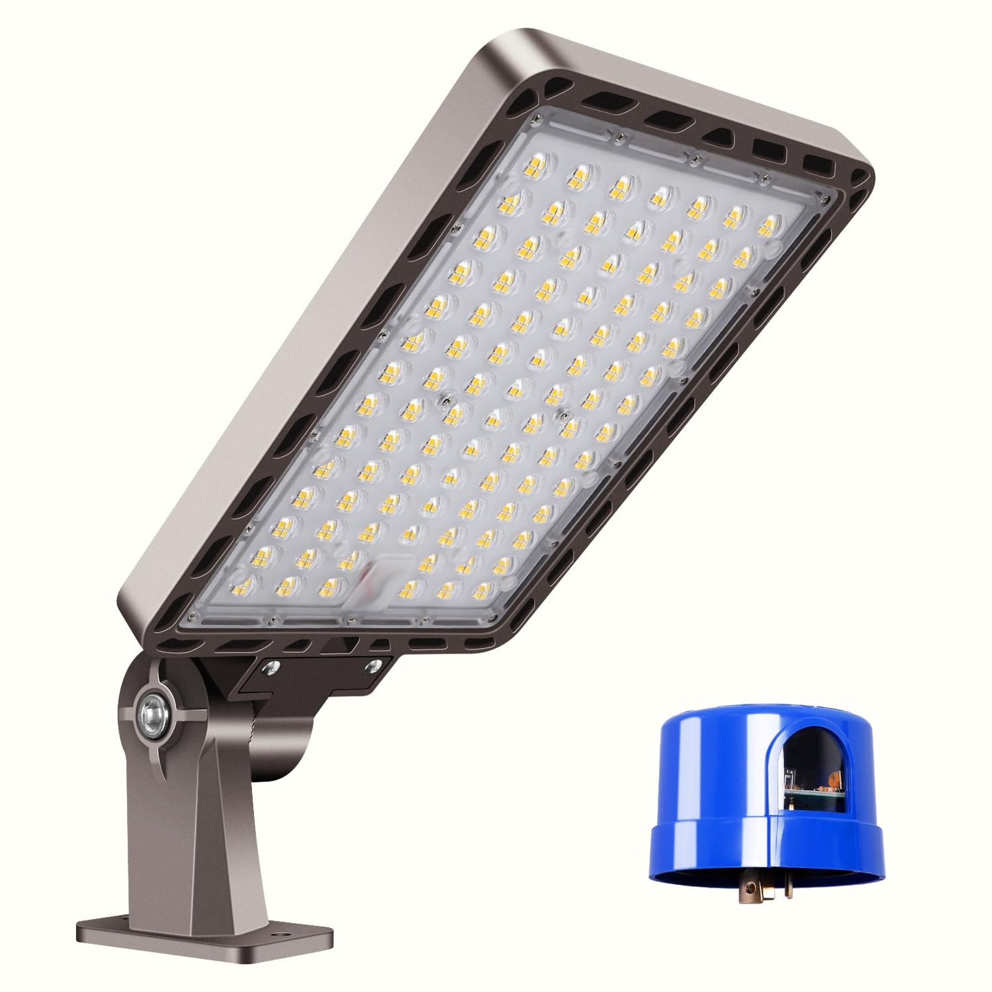 240W LED Parking Lot Light Dusk to Dawn Photocell 5000K Commercial Outdoor Area Light IP65 Waterproof 100-277V 36000LM Wall Mount 240W Wall Mount