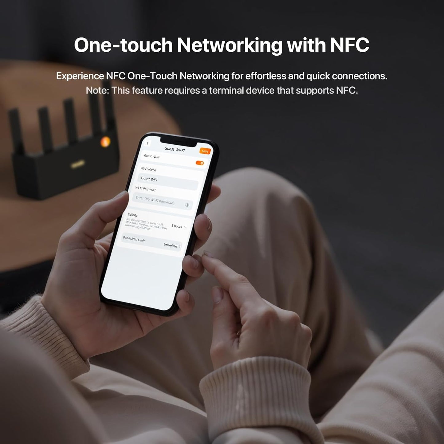 Tenda BE5100 Wi-Fi 7 Router Dual Band Gigabit Router for Wireless Internet, 1x2.5G + 3x1G Ports, VPN Router
