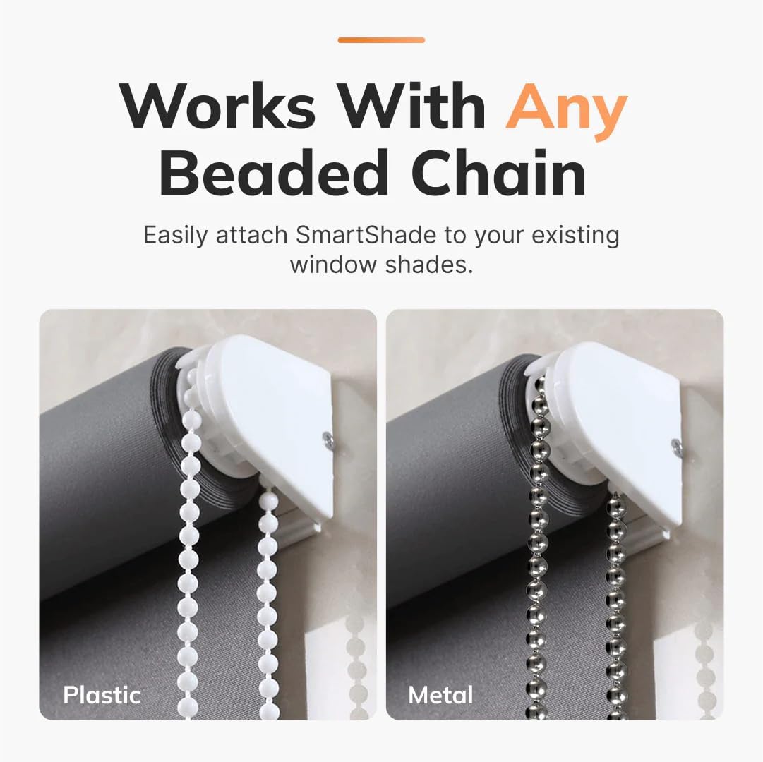 RYSE SmartShade + BatteryPack | Smart Home Smart Shades | Turn Your Current Shades into SmartShades | Smart Home Smart Blinds Motorized Window Shades (SmartShade + Wireless Battery Pack)