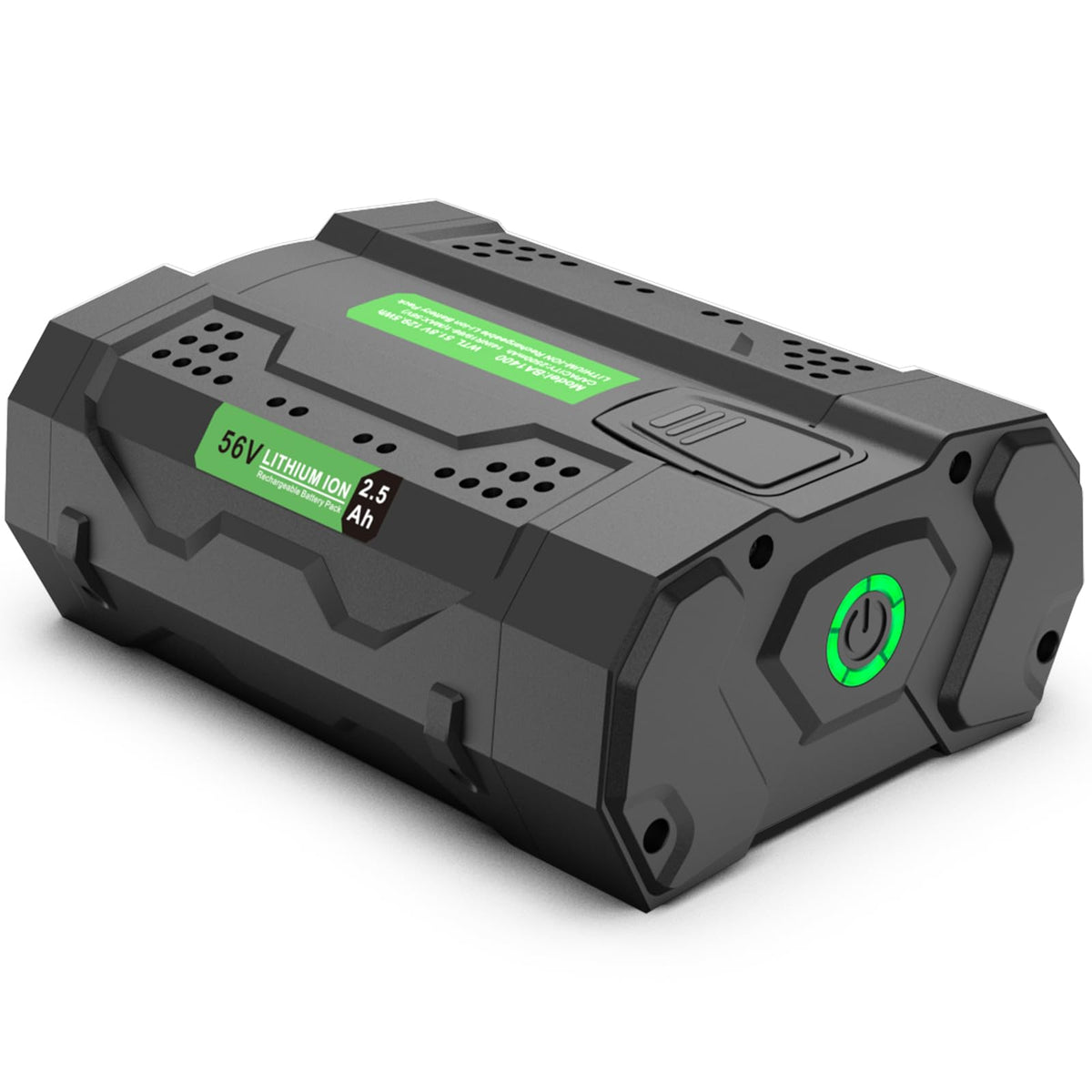 Replacement for EGO 56V Battery 2.5Ah Fit BA1400 BA1400T BA2800 BA2800T BA4200 BA4200T Lithium Ion Battery for EGO Power Cordless Tools String Trimmer Leaf Blower with Upgraded 5 LED Fuel Gauge