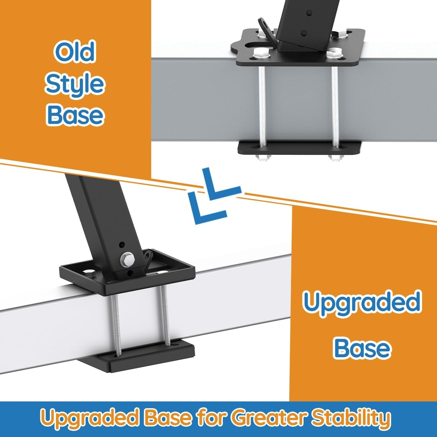 Up & Down Adjustable Boat Trailer Winch Post with 1200lb Towing Winch, Boat Winch Mount for 3" to 4" W x 4" H Trailer Tongue, Boat Winch Stand for Speedboats & Motorboats