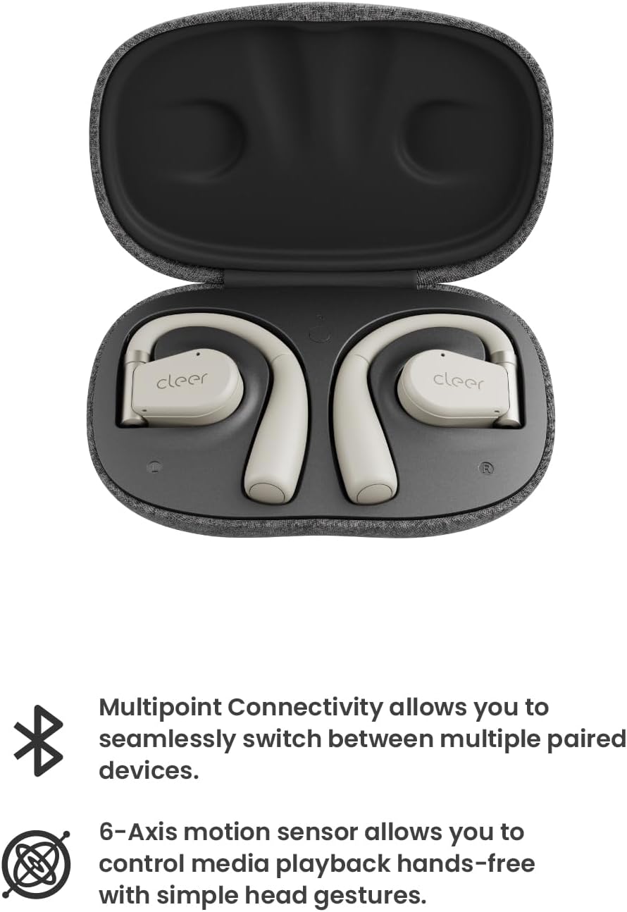 Open-Ear True Wireless Bluetooth Headphones