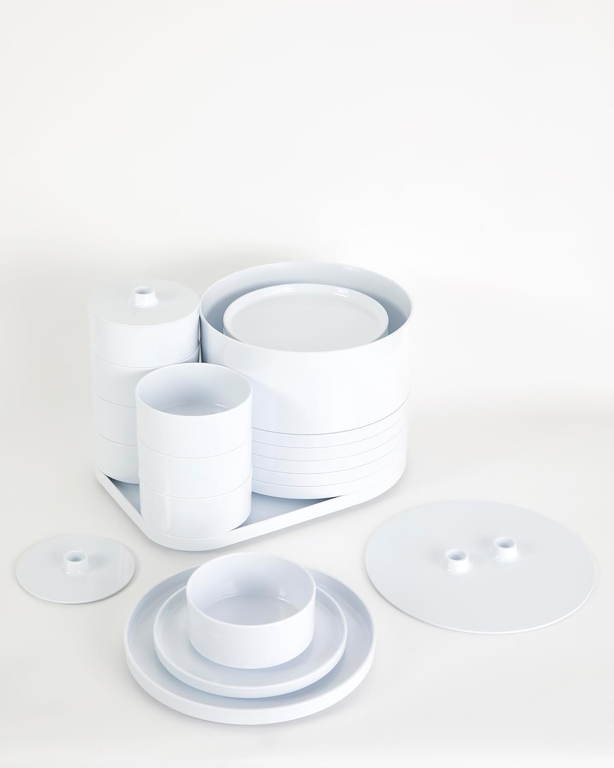 Max 1 | 25-Piece Dinnerware Set | Hellerware | Massimo & Lella Vignelli