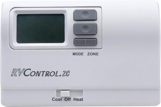 Digital Thermostat, Heat/Cool T-Stat Wall Thermostat Compatible with Coleman 8330D3351, White
