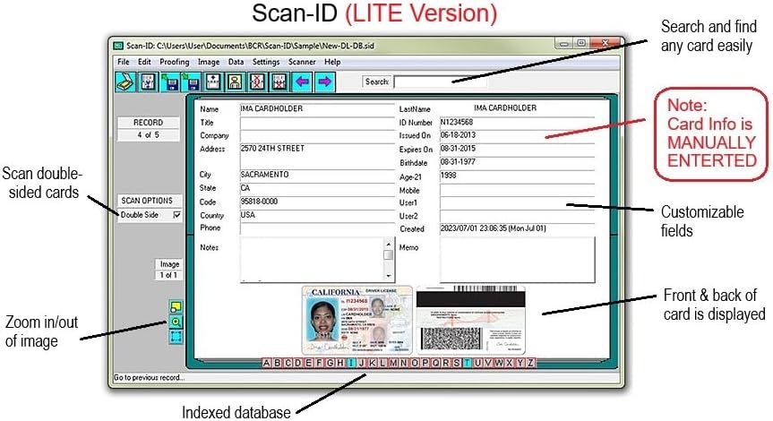 Swish S1 Medical Insurance Card and Photo ID Scanner (w/Scan-ID LITE for Windows)