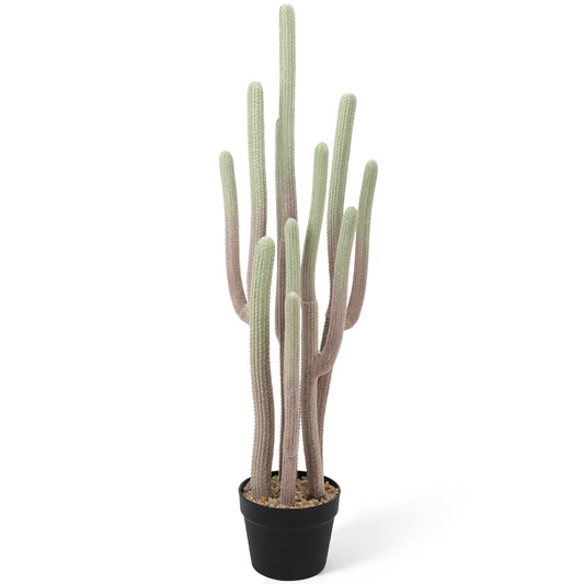 Artificial Cactus 34" Fake Cacti Faux Saguaro Plants for Indoor Outdoor Home Office Garden Decor 34inches