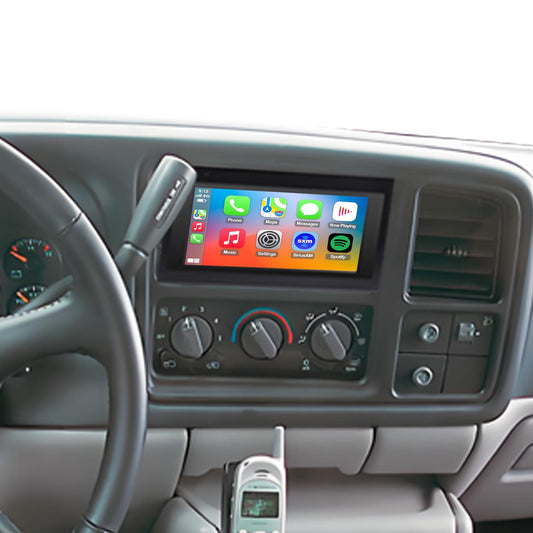 QLED Radio for Chevy GMC Buick Cadillac 1995 1996 1997 1998 1999 2000 2001 2002,8 core Touch Screen Stereo Upgrade,Wireless carplay & Android Auto,Free Backup Camera