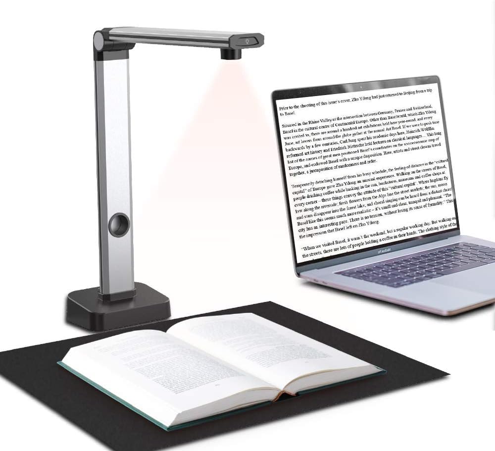 JOYUSING 14MP HD Document Scanner, Capture Size A3, OCR