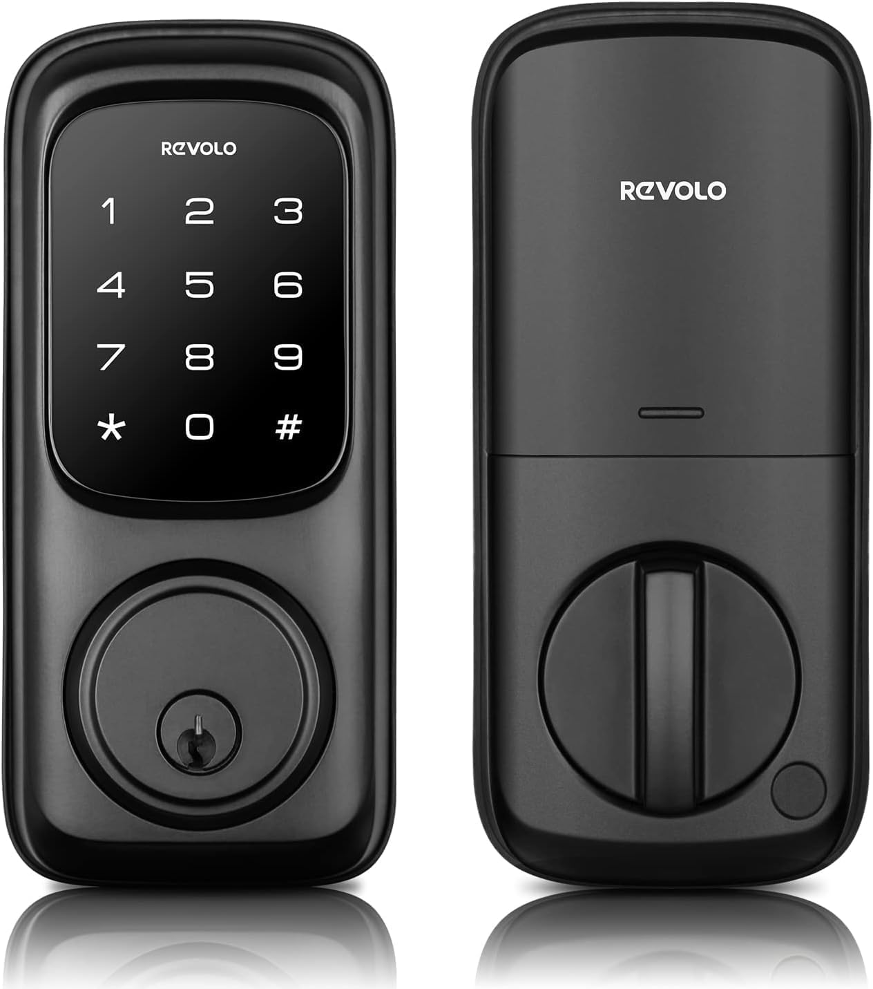 Keyless Entry Door Lock with Keypad - Front Door Lock with 2 Keys - Auto Lock - Easy Installation