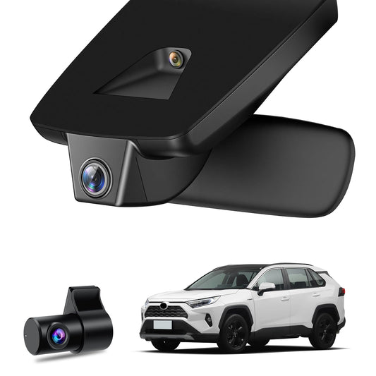 Leadfan 4K+1080P Dash Cam Front and Rear for Toyota RAV4 2022 2023 2024 2025 2026 LE Limited SE Adventure XLE Premium XSE, OEM Look, Free 128GB Card, App & WiFi, Dash Camera with Loop Recording Front 4K+1080P Rear
