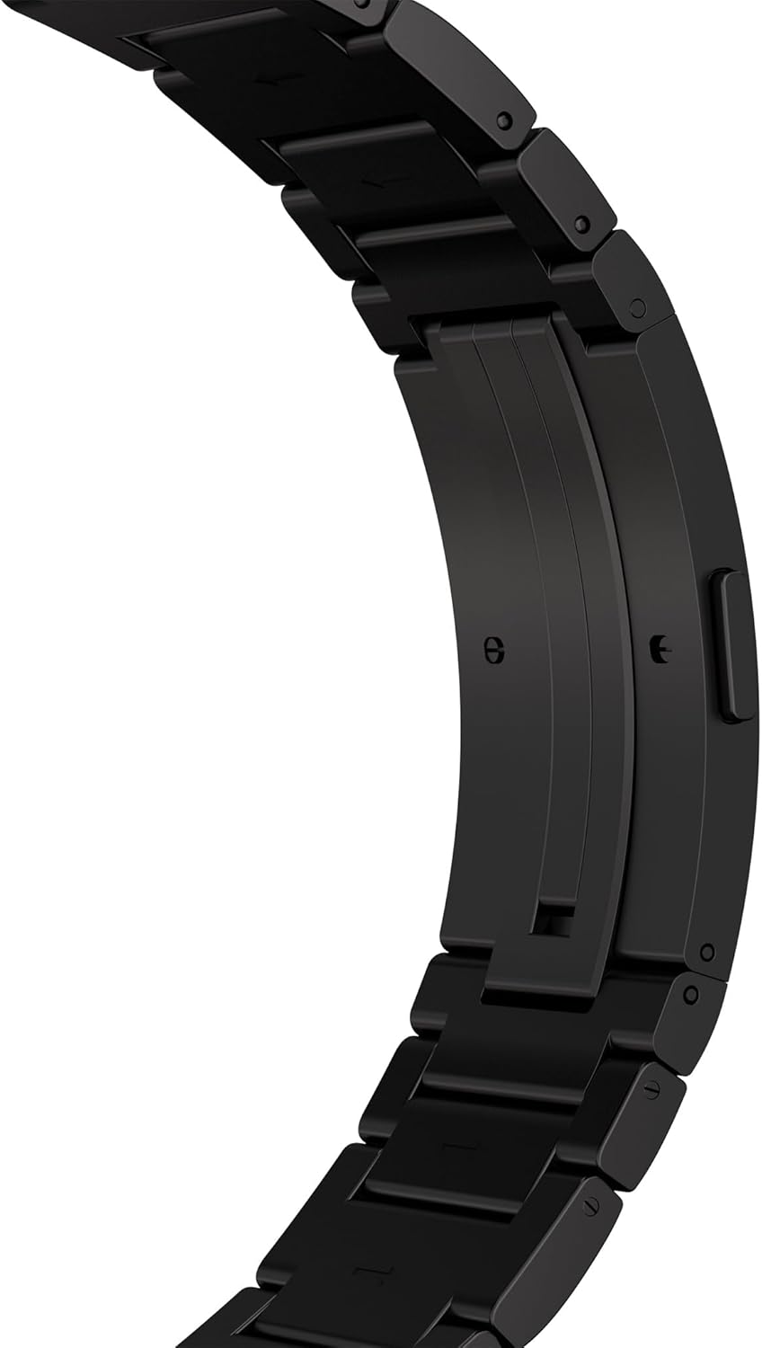 Ultra 2 Black Titanium Band (Series 2) for Apple Watch Ultra 2 / Ultra 49mm with Upgraded Folding Buckle & DLC (Diamond Like Carbon Coating)