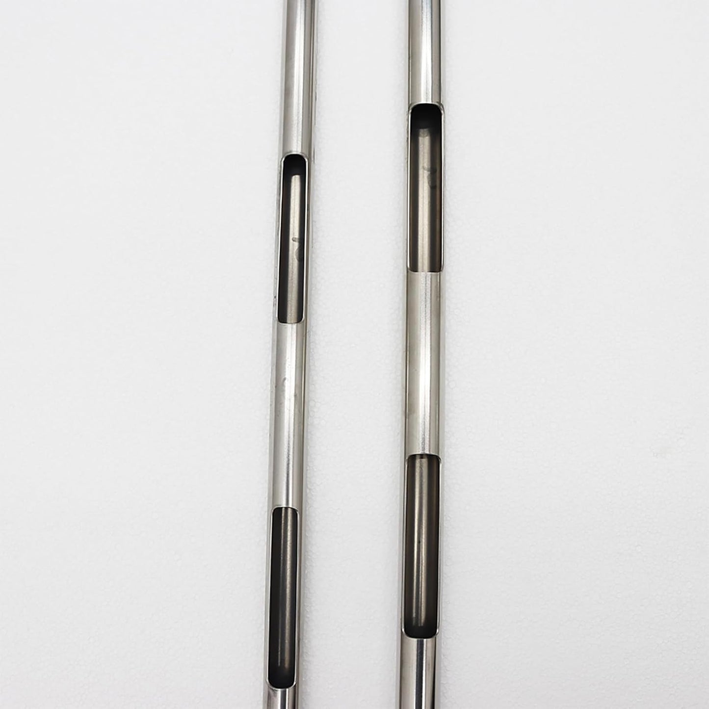 INTBUYING 39.5inch Double Rotary Grain Powder Sampler Three Zone Grain Probe Sampler 304 Stainless Steel Sampling Tool for Powder Particles Feed foodstuff