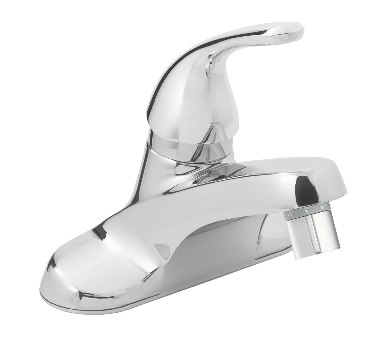 Niagara Conservation Earth Luxe Single Handle Bath Faucet with Tri-Max Adjustable Flow Rate and Bonus 5-Spray Showerhead, Chrome Silver