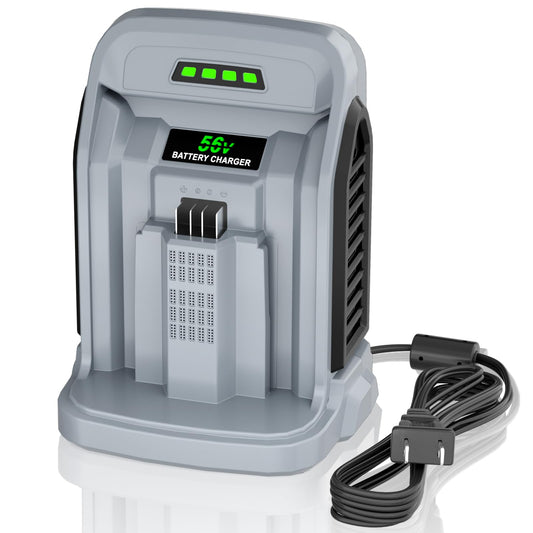 10.0A Replacement Rapid Charger for EGO 56V Battery Charger CH2100 CH3200 CH5500 CH2800D, Compatible with EGO Power+ 56V ARC Lithium Batteries BA1400T BA2242T BA2800T BA3360T