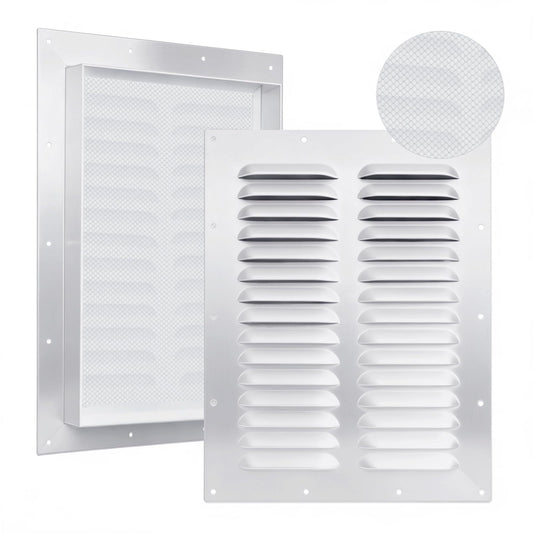 2 Pack Shipping Container Vents, Prevents Condensation and Overheating,Increase Air Circulation,14.17"*11.4"Container Vents for Container Houses, Containers,Cabins and Offices