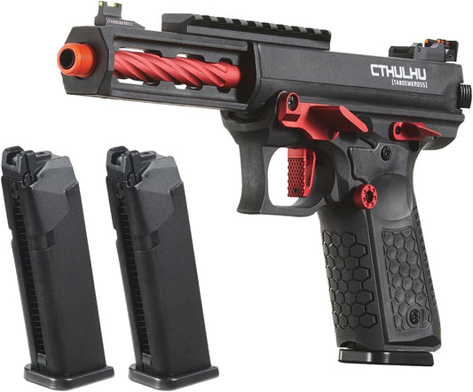 Lancer Tactical Full Auto/Semi Gas Blowback Airsoft Pistol w/Extra Magazine (Tandemkross Cthulhu)