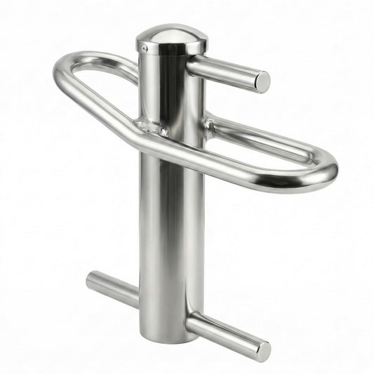 Port-A-Wrap, Stainless Portawrap for Tree Work, Arborist Tree Rigging Equipment for Rope Up to 3/4'', 9000lb MBS, 10:1 Work Load Ratio at 3000lbs(POWMSS), Large Size 12.2''x10.6''