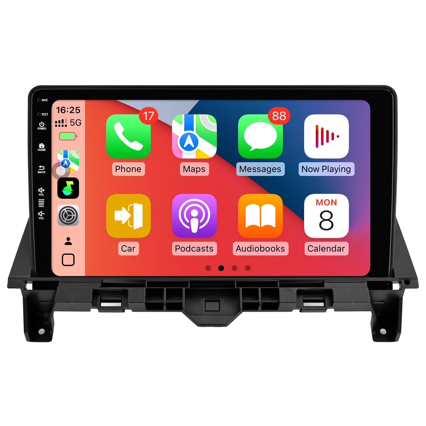 5G WiFi Car Radio for Honda Accord 8th 2008 2009 2010 2011 2012 2013,2＋64G Android 13 10" Touch Screen Head Unit with Wireless CarPlay & Android Auto,GPS Navigation,HD Backup Camera (2Ram 64Rom)