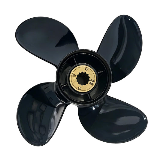 Propeller for Mercury Outboard 30HP-70HP 3-1/4" Gearcase 4 Blades/Outboard Propeller for Mercury Engine Motor 25hp Bigfoot(4 Stroke),13 Tooth Spline 10.3x13 48-8M8026630