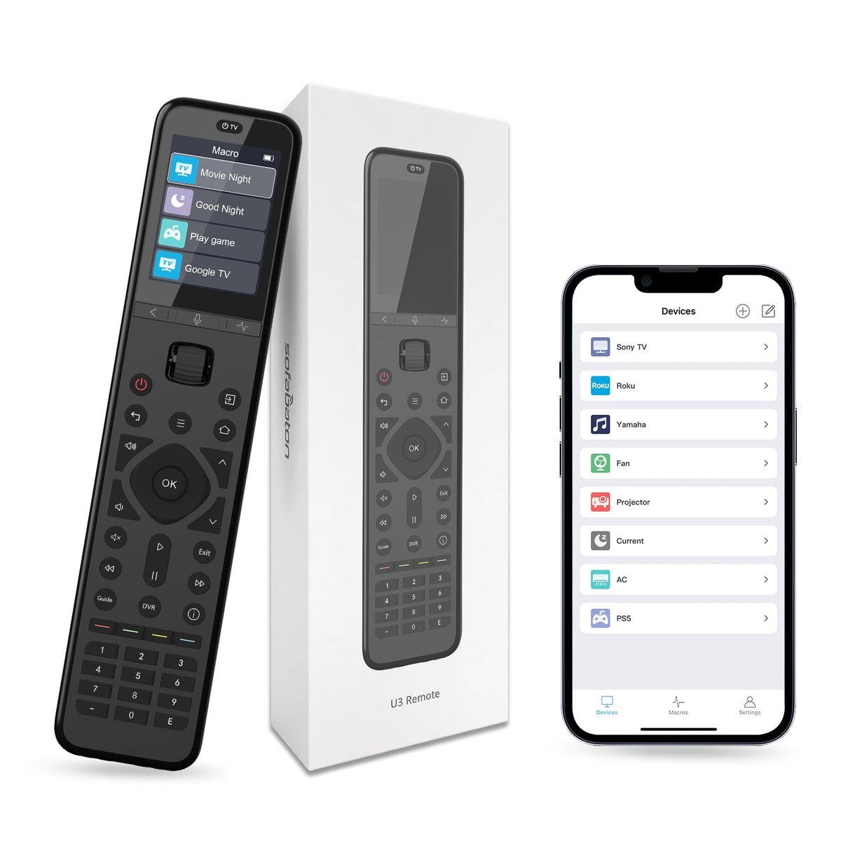 SofaBaton Universal Remote with Global Macro & Custom APP