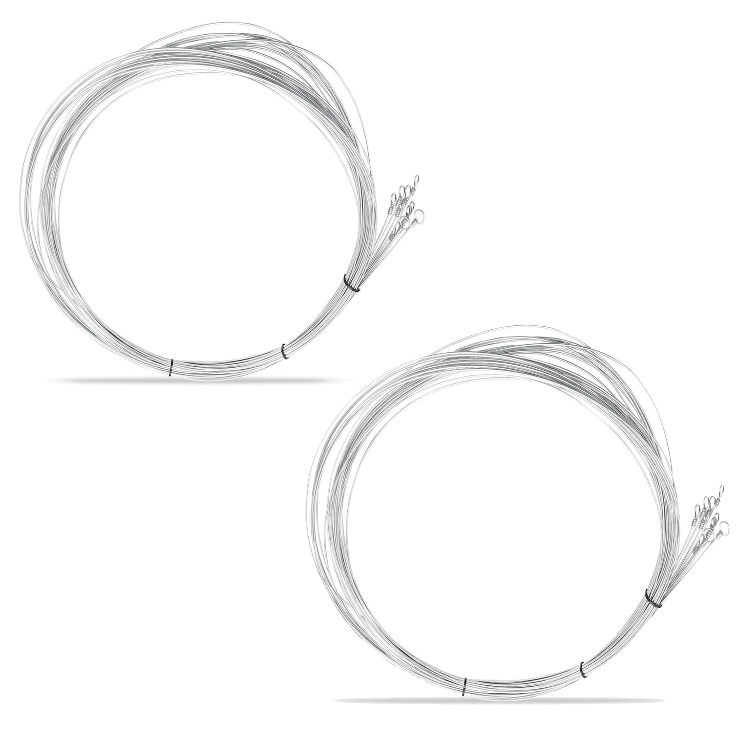 14 FT Length Single Loop Baler Wire, 1.9mm Diameter Wire Rope, 160PCS