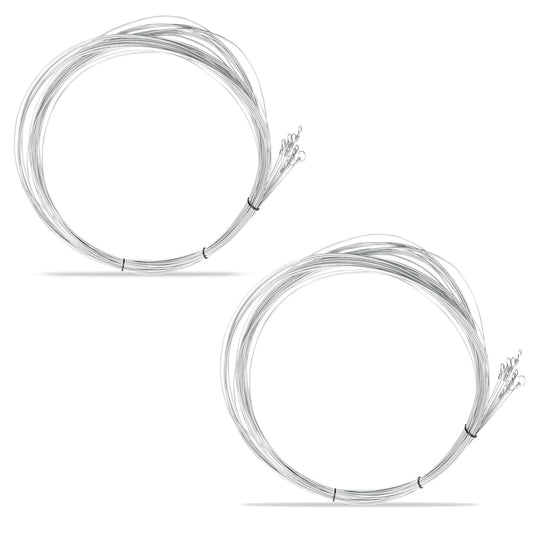 14 FT Length Single Loop Baler Wire, 1.9mm Diameter Wire Rope, 160PCS