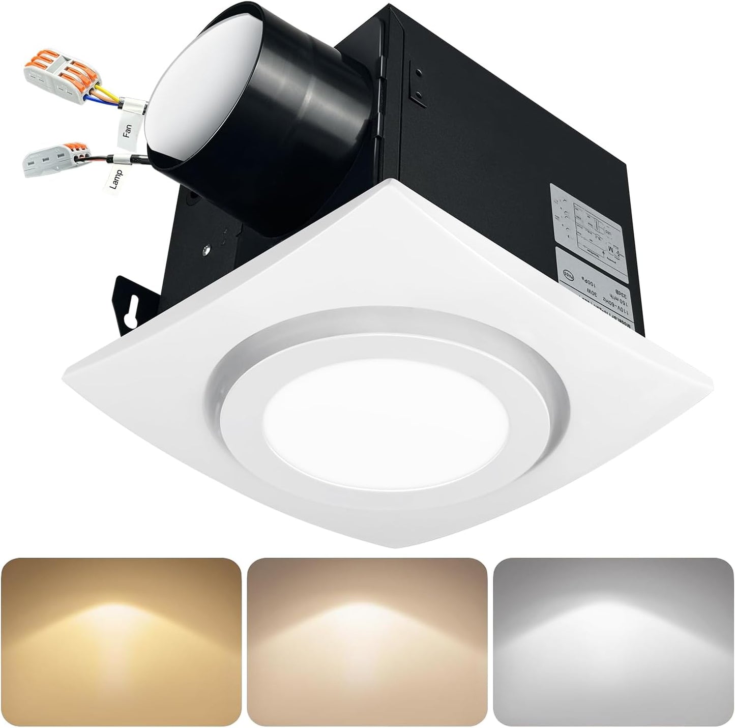 Bathroom Ventilation and Exhaust Fan Ceiling Mount Exhaust Ventilation