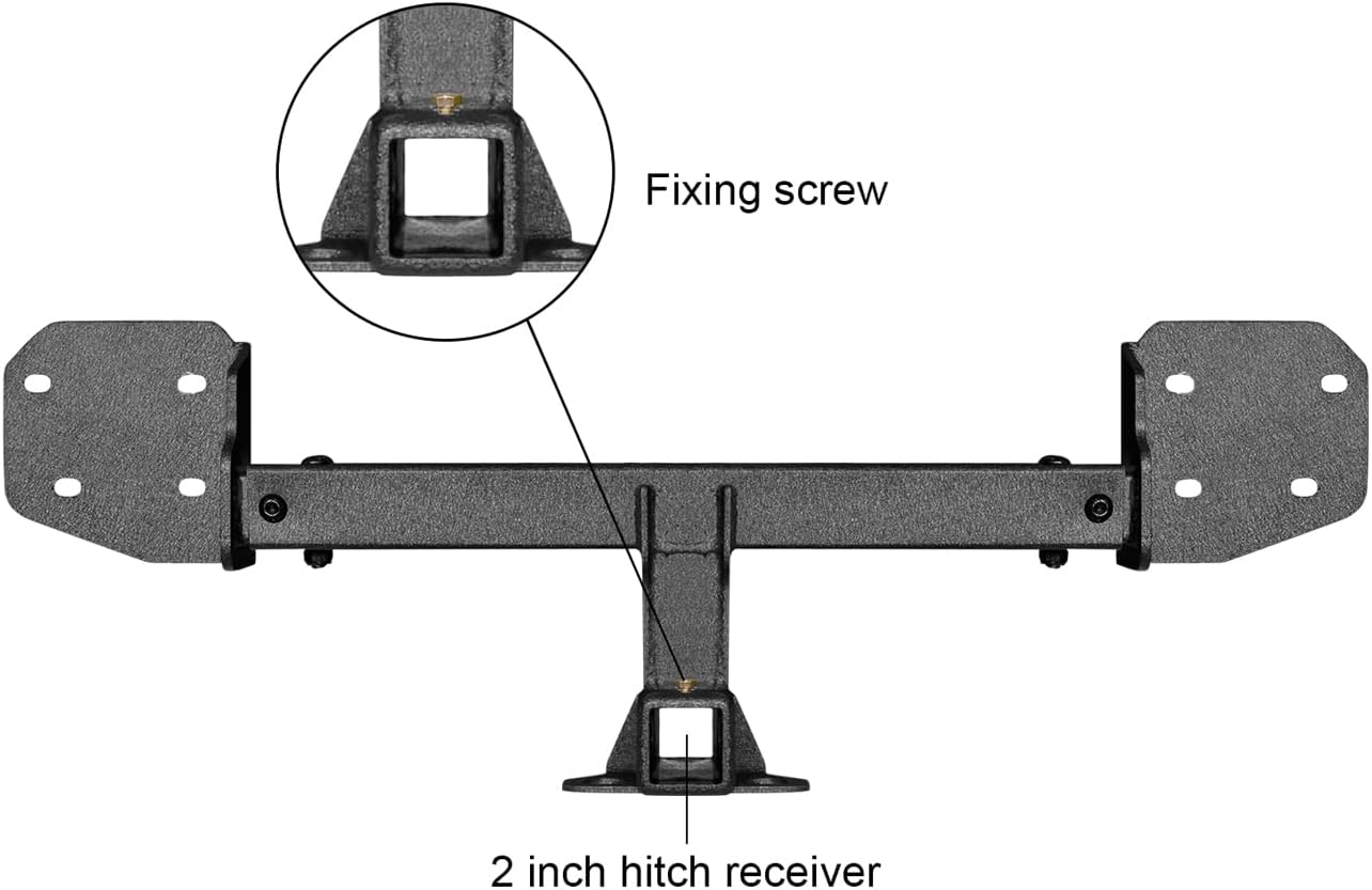 Vijay Class 3 Trailer Hitch Fits 2010-2019 Outback 2” Hitch Receiver