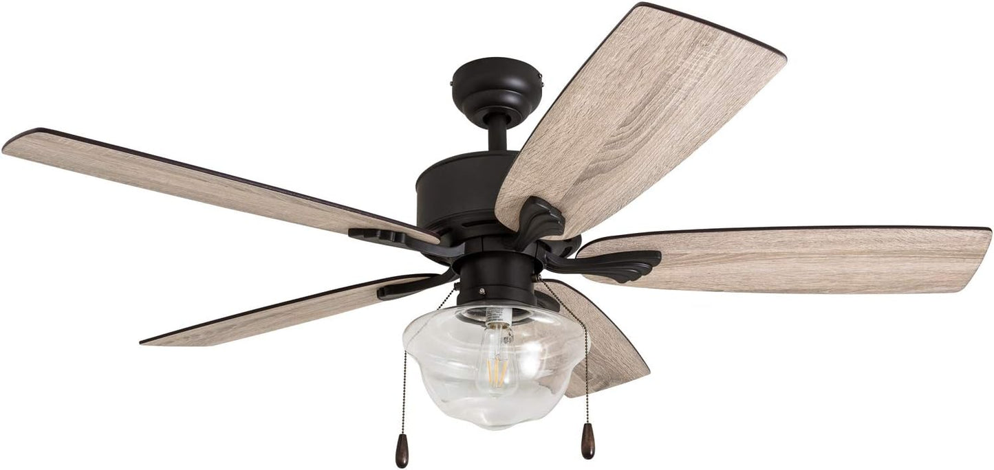 Prominence Home 51403-01 Mossford Ceiling Fan, 52, Bronze