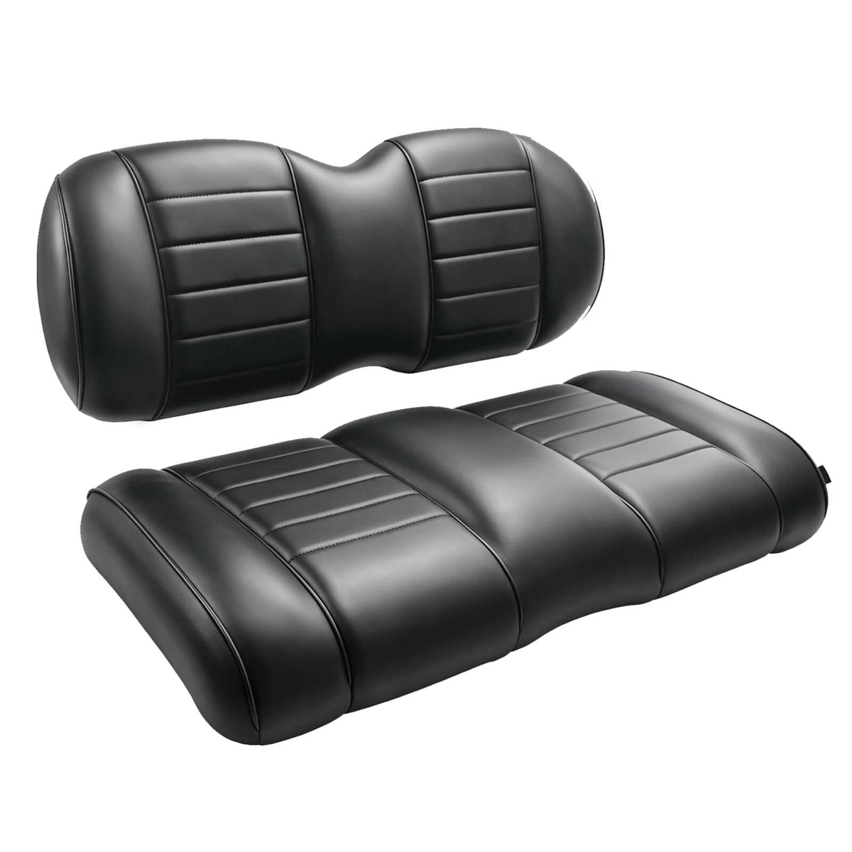 NOKINS Golf Cart Premium Front Seat Cushion，Black