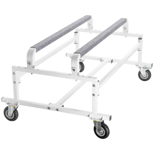 Eastrexon Updated Jet Ski Dolly, Heavy Duty PWC Dolly w/ 5” Swivel Wheels, 1000 LBS Load Capacity, 53”L x 34.3”W x23.4 H, Width Adjustable, Universal for Sea-Doo, Yamaha, Kawasaki