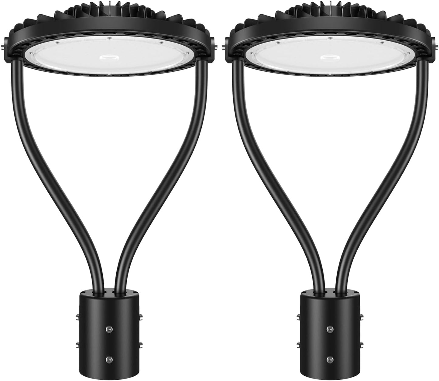 150W LED Post Top Light 2 Pack