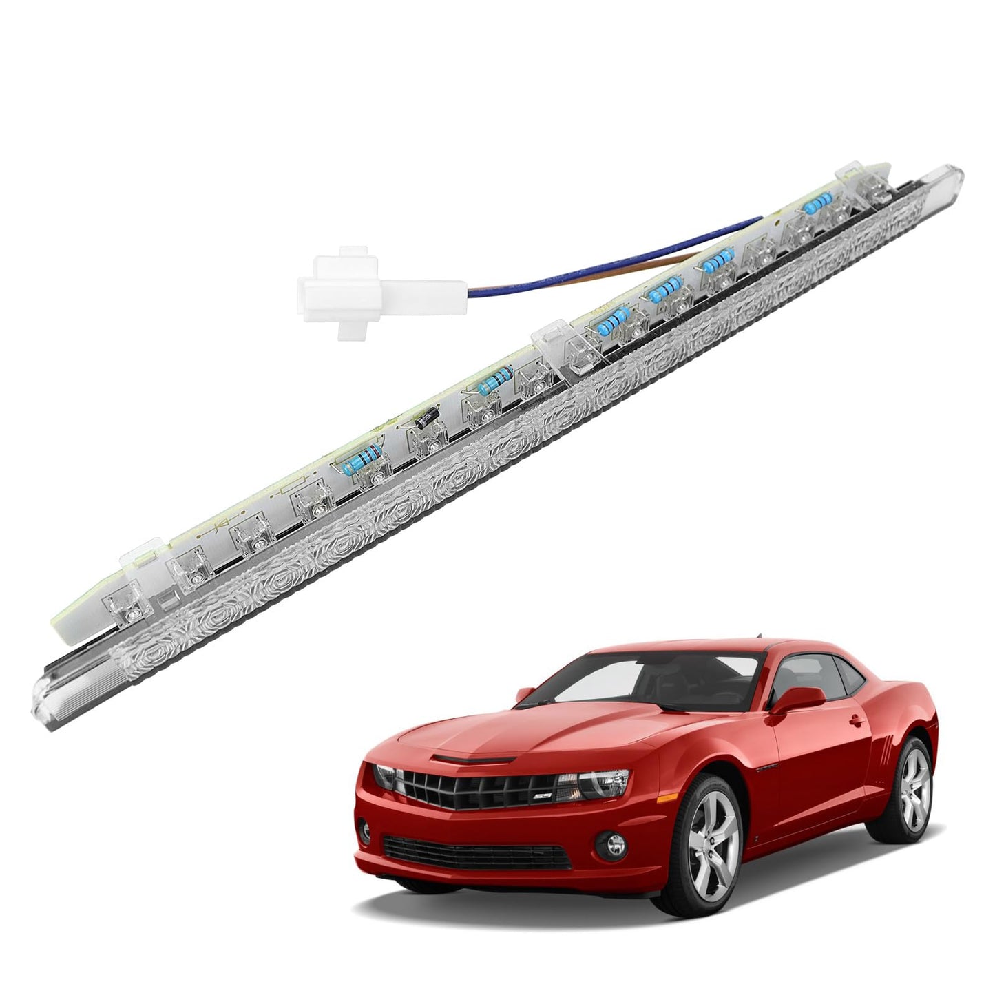 923-090 Center High-Mount Stop Light - Compatible with Chevrolet Camaro 2010-2013, Third Brake Light Assembly
