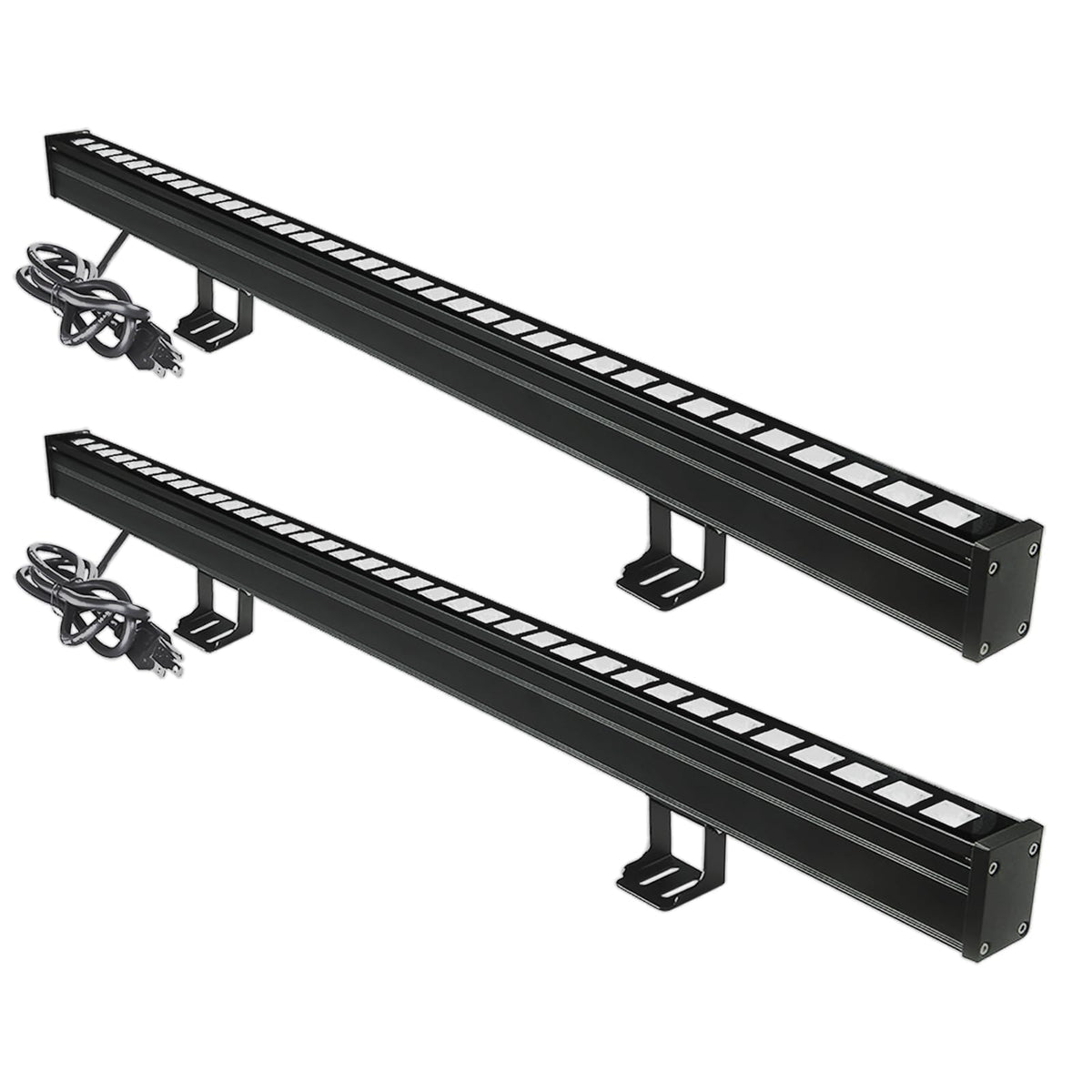 36W LED Wall Washer Light 2-Pack, 10×60° Beam, 5000K Daylight