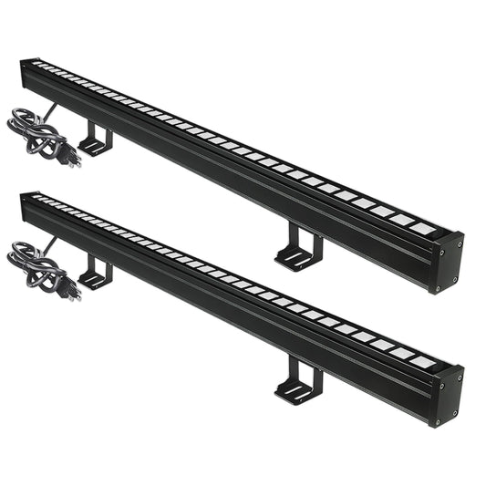 36W LED Wall Washer Light 2-Pack, 10×60° Beam, 5000K Daylight