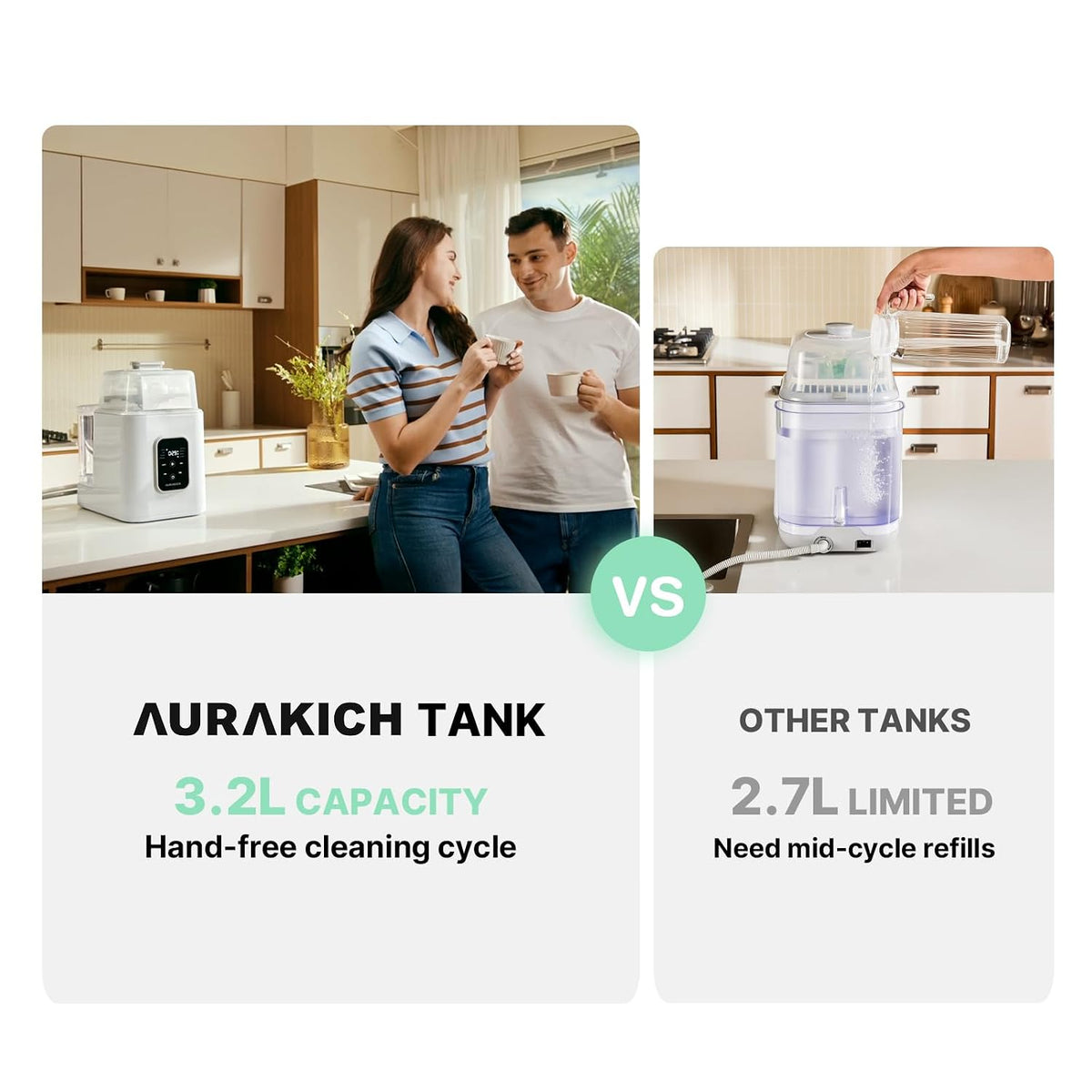 All-in-One Baby Bottle Washer & Sterilizer - 19-Min Quick Wash