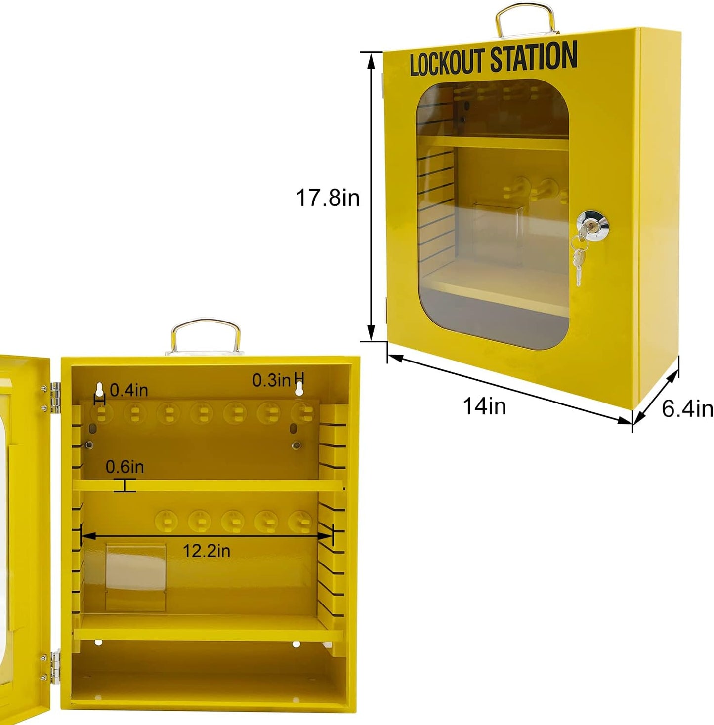 Lockout Tagout Station Kit Board Locks 80pcs,Lock Out Tag Out Loto Hasps,Tags,Circuit Breaker Lockout,Ball Valve Lockout,Electrical Plug