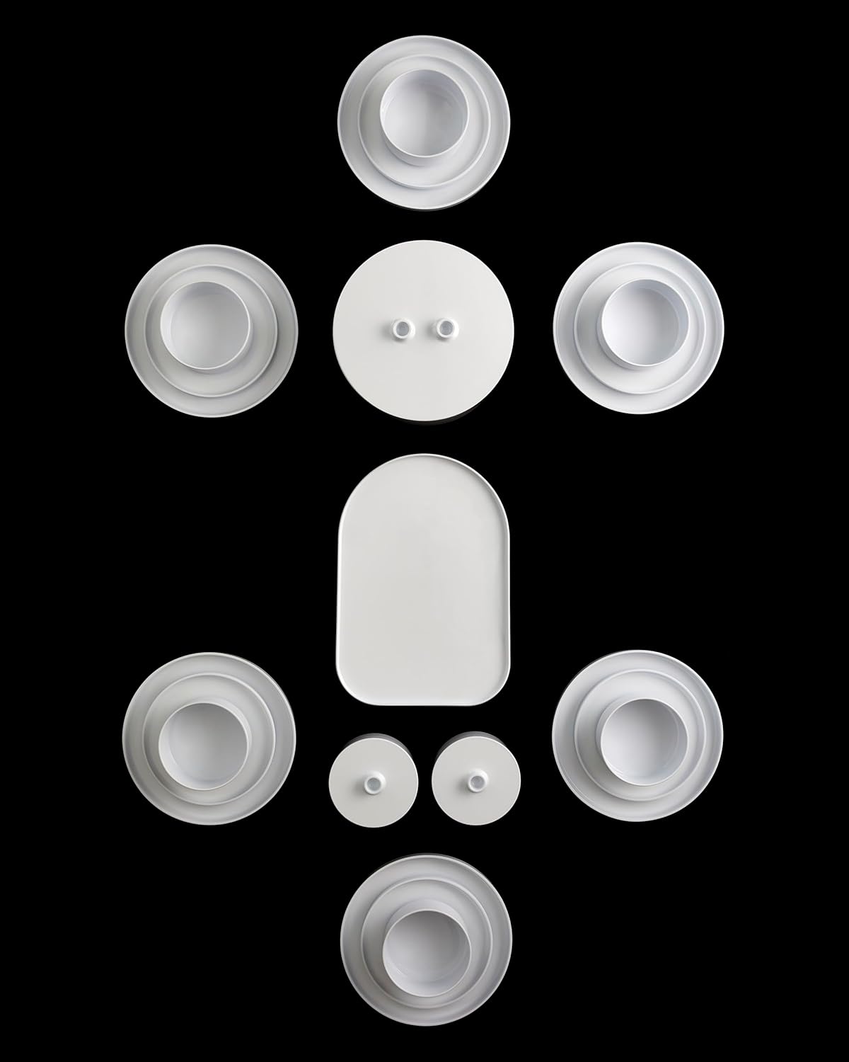 Max 1 | 25-Piece Dinnerware Set | Hellerware | Massimo & Lella Vignelli