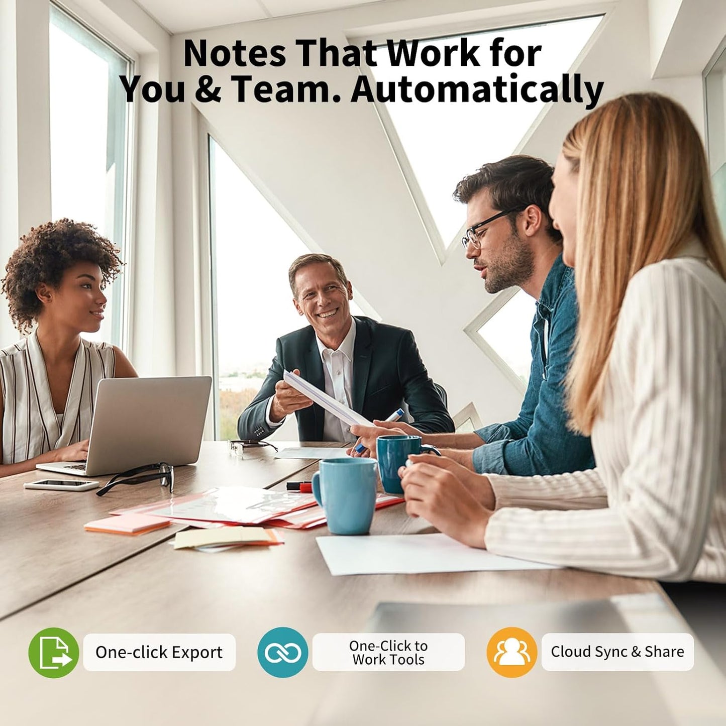 Ai Note Taker, Ai Voice Recorder Pocket Ai Note Taking Device Voice to Text Recorder Ai Recorder Notetaker 152 Languages 64gb Transcribe, Summarize & Text Translation One-Step Magnetic Attachment