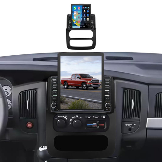 Android 14 Car Stereo Radio Compatible with Dodge Ram 1500 2500 3500 2002 2003 2004 2005 Wireless CarPlay & Android Auto AHD Backup Camera Upgrade 9.7" Touch Screen GPS WiFi SWC FM Bluetooth 2+64G for 2002-2005 Ram