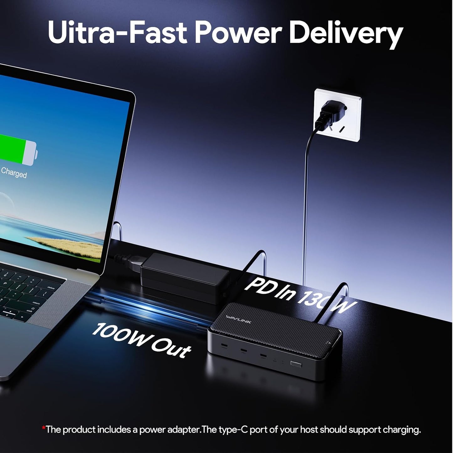 WAVLINK USB4 Docking Station, Docking Station with M.2 Enclosure