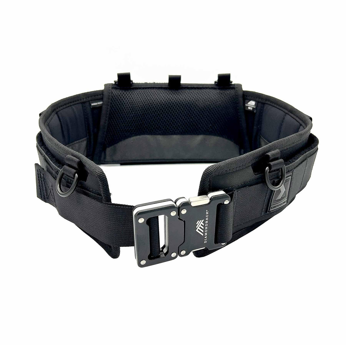 Diamondback Tempo Tool Belt (XL/XXL) - Tool Belts for Men with Lumbar Support - Utility Belt with 10 Attachment Points for Tool Belt Pouches