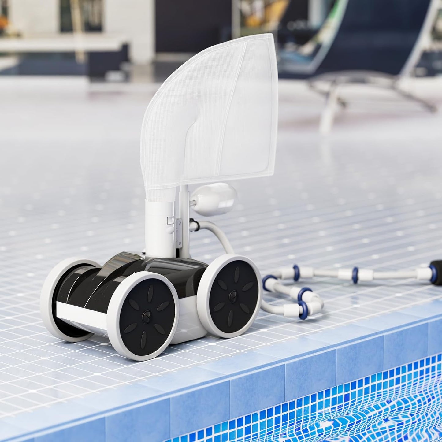 Amptyhub Upgrade Pool Pressure Side Sweeper: Professional Solution for Cleaning Your Swimming Pool