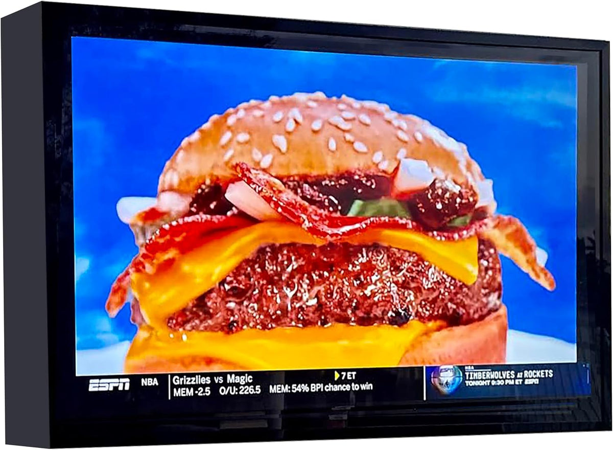 28-32'' Outdoor TV Enclosure Hard Cover Weatherproof with Lock