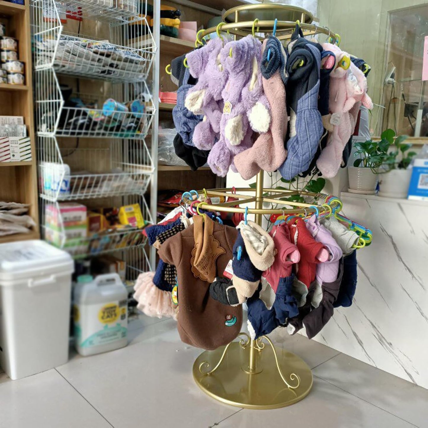 Children's Round Clothes Hanging Rack