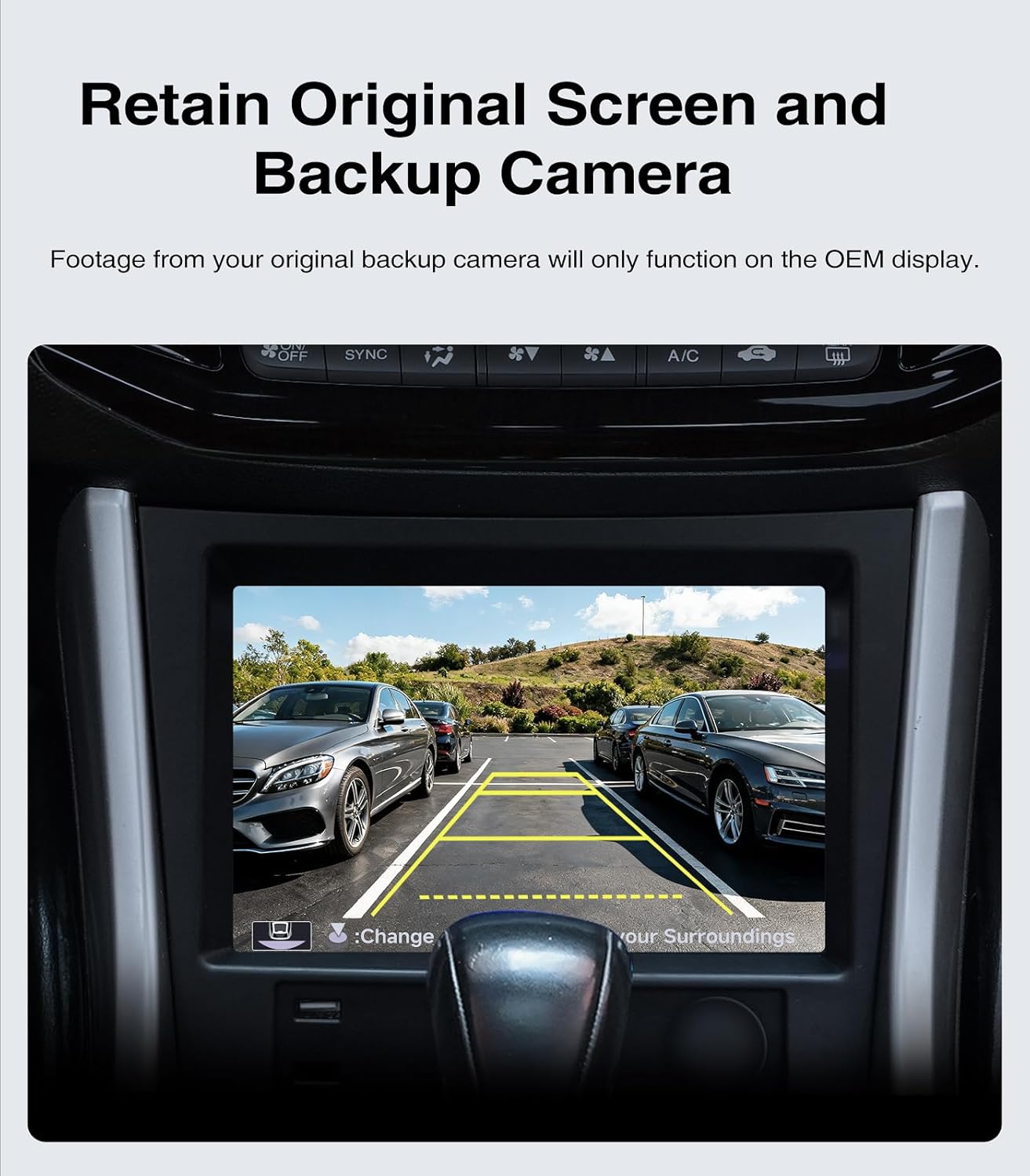 Car Stereo for Honda Accord (2013-2017), 10" Touchscreen Radio Replacement with Wireless CarPlay, Android Auto, GPS Navigation, Bluetooth