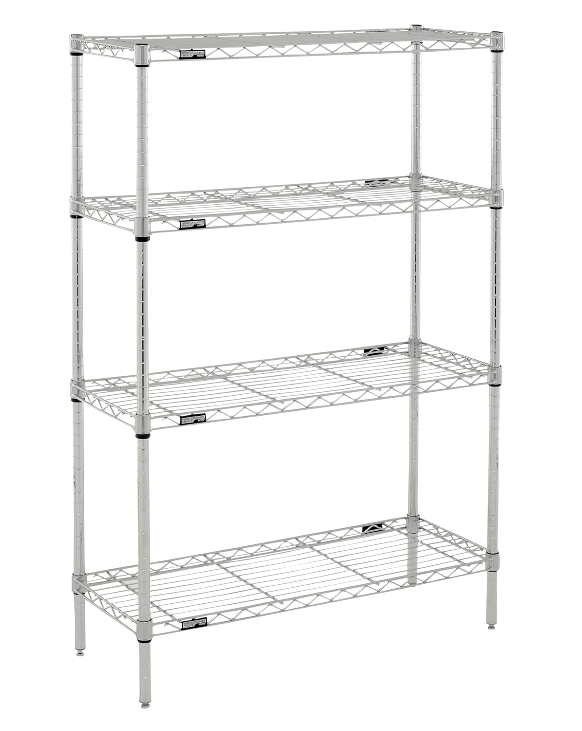 Professional's Choice Commercial-Grade NSF Shelving Unit - Multipurpose Adjustable Wire Shelf for Home, Garage, Kitchen and More - 4 Shelve