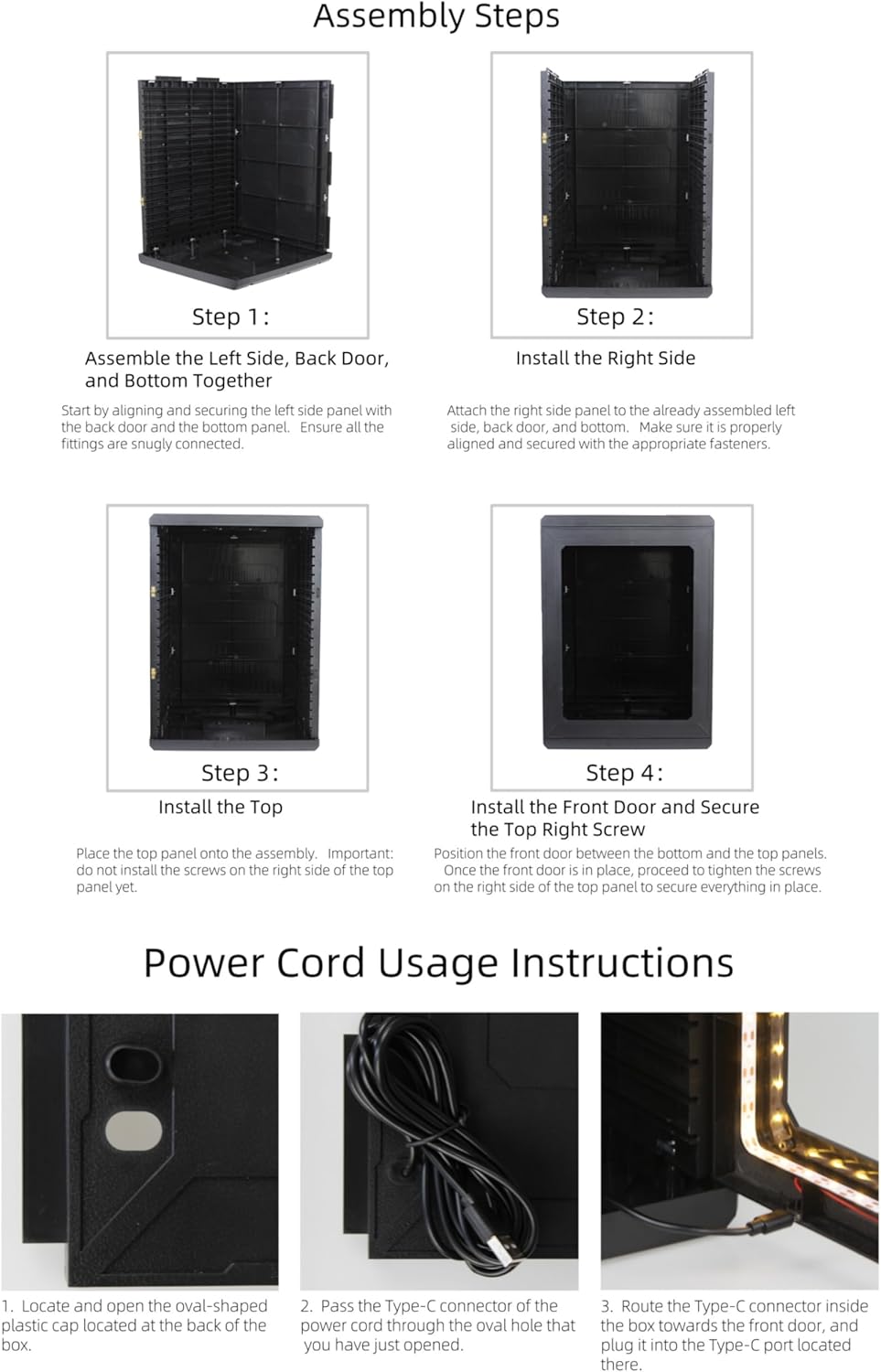 TOPQM Modular LED Miniatures Storage and Transport Case