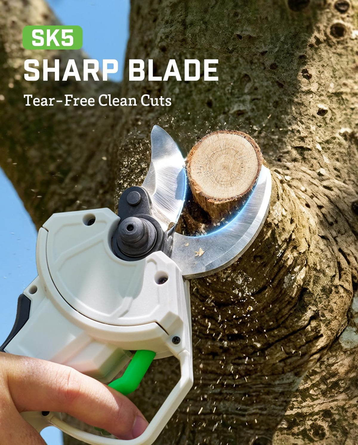 STRIVER Electric Pruning Shears Cordless, 1.8" Cutting Diameter